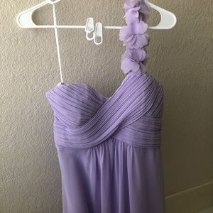Lavender bridesmaids dress